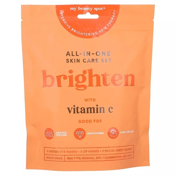 My Beauty Spot Other - My Beauty Spot Brighten All-In-One Skincare Set - Orange